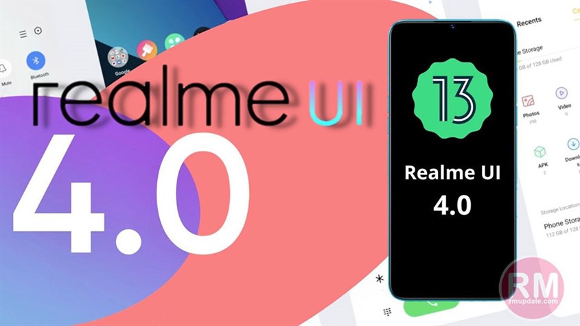 Giao diện hệ điều hành realme UI 4.0 mới nhất của realme không thể vắng mặt trong realme GT Neo5