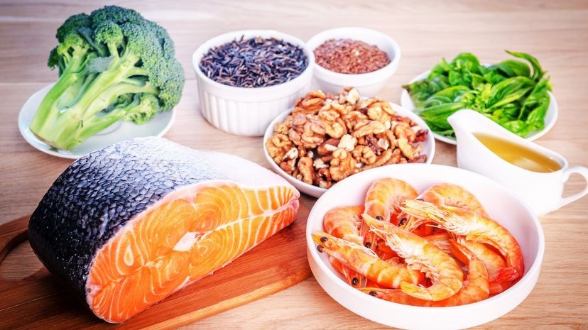 Các loại tôm, cá hay thịt đều là một phần quan trọng trong bữa ăn của mẹ Các loại tôm, cá hay thịt đều là một phần quan trọng trong bữa ăn của mẹ