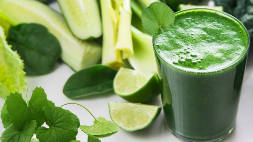 Nước rau má là loại nước yêu thích của nhiều người Nước rau má là loại nước yêu thích của nhiều người