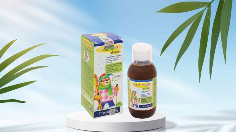Siro Fitobimbi Broncamil tăng sức khoẻ đường hô hấp trên 200 ml (6 tháng - 12 tuổi)