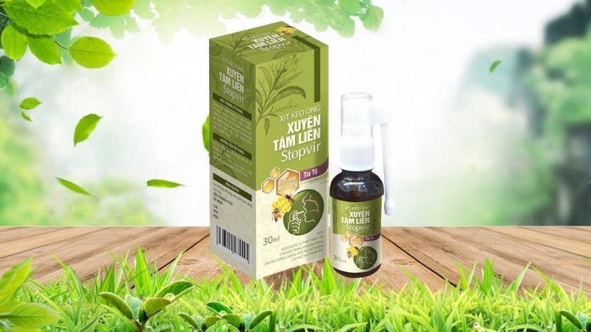 Xịt họng Xuyên Tâm Liên OPC