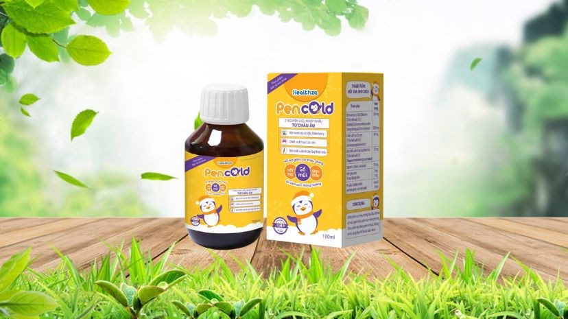Siro Healthza Pencold giảm các triệu chứng do cảm cúm 100 ml (từ 2 tuổi)