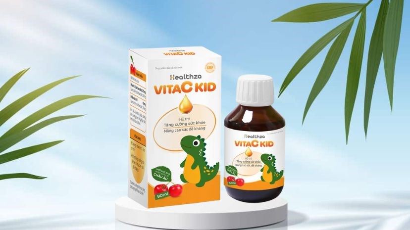 Siro Healthza VitaC Kid giúp tăng cường sức đề kháng 90 ml (từ 2 tuổi)