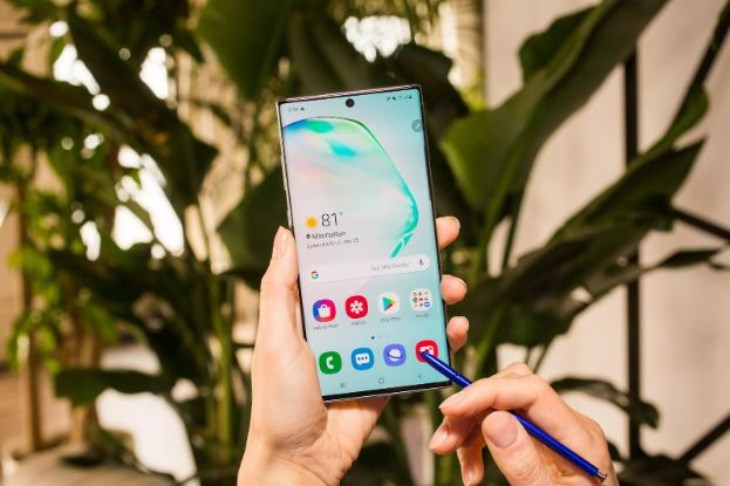 Điều khiển trình phát nhạc và phim ảnh nhanh chóng nhờ bút Samsung Note 10