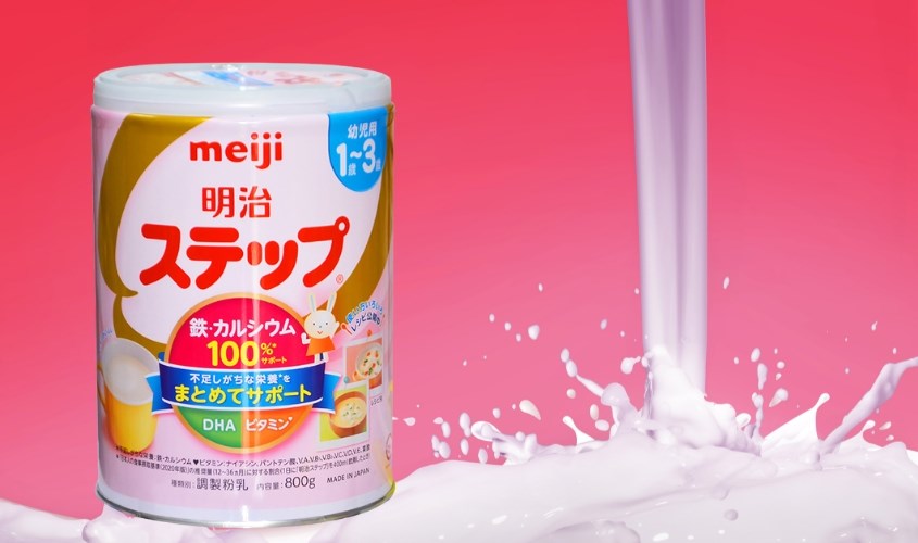 Sữa bột nội địa Nhật Meiji Step Milk 800g