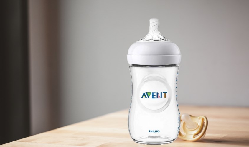 Bình sữa nhựa PP Philips Avent SCF693/13 cổ rộng 260 ml