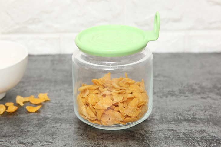 Hũ đựng thực phẩm thủy tinh 500 ml Luminarc Rondo Smile đến từ thương hiệu Luminarc nổi tiếng