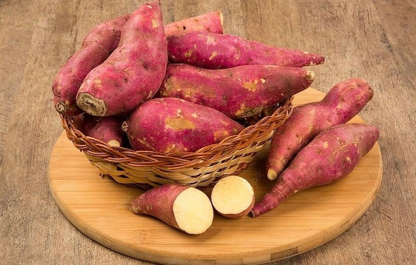 Khoai lang có nhiều hàm lượng vitamin B6