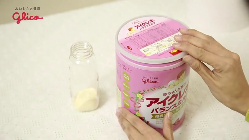 Sữa bột Glico được sản xuất bởi tập đoàn Ezaki Glico đến từ Nhật Bản