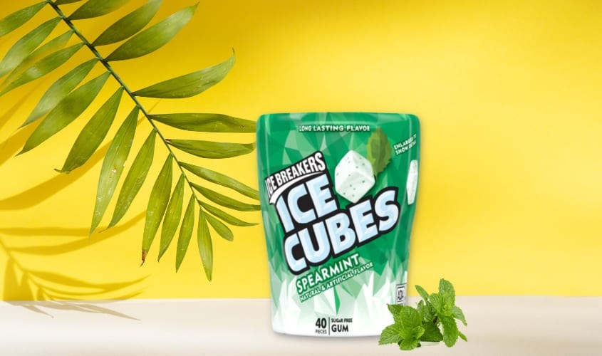 Kẹo cao su không đường Ice Breakers Ice Cubes