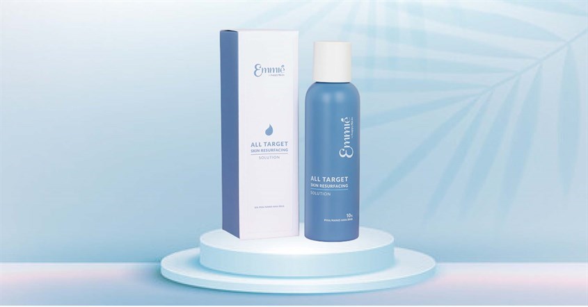 Dung dịch tẩy tế bào chết và tái tạo da mặt Emmié 10% PHA/NANO AHA/BHA 160 ml