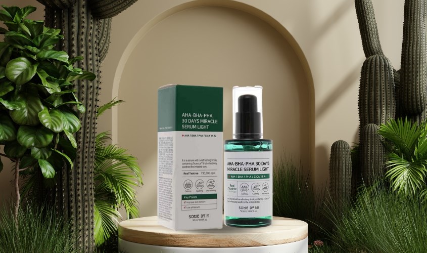 Tinh chất hỗ trợ trị mụn Some By Mi AHA-BHA-PHA 30 Days Miracle Light 50 ml