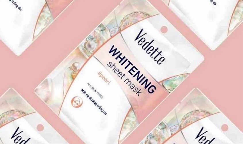 Mặt nạ giấy ngọc trai Vedette