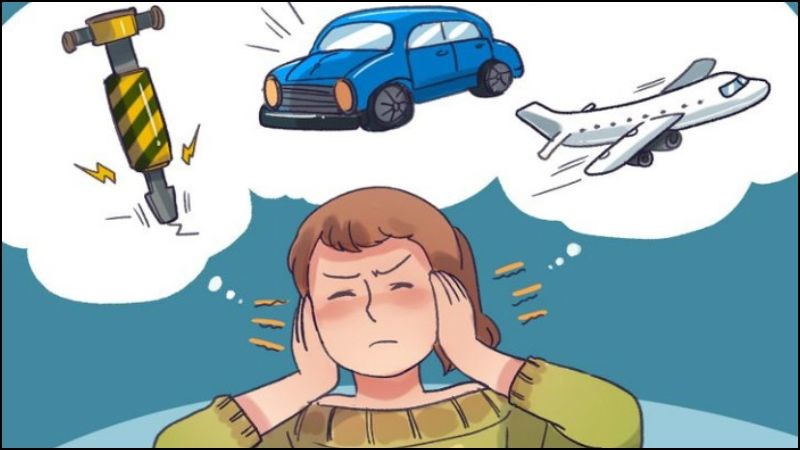 Tiếp xúc thường xuyên với tiếng ồn sẽ gây tổn thương hệ thống tiền đình
