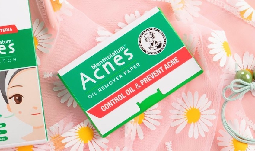 Gói giấy thấm dầu Acnes Oil Remover Paper dành cho mọi loại da 100 tờ