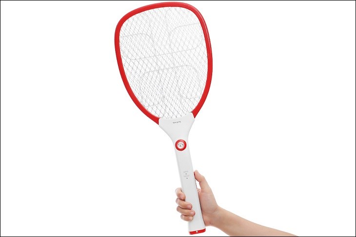 Vợt muỗi Điện Quang ĐQ EMR02 WR thiết kế chất liệu nhựa chịu nhiệt, cách điện chắc chắn