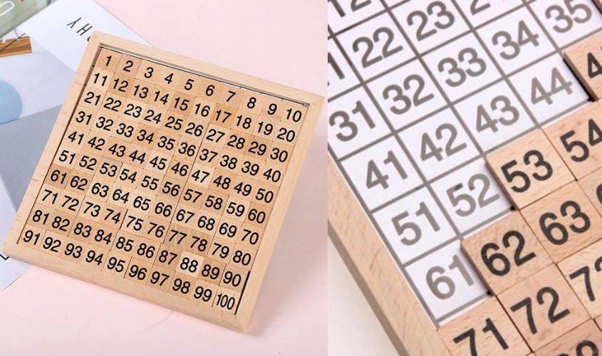 Đồ chơi toán học bảng gỗ đếm số giúp bé làm quen với con số và tập đếm Đồ chơi toán học bảng gỗ đếm số giúp bé làm quen với con số và tập đếm