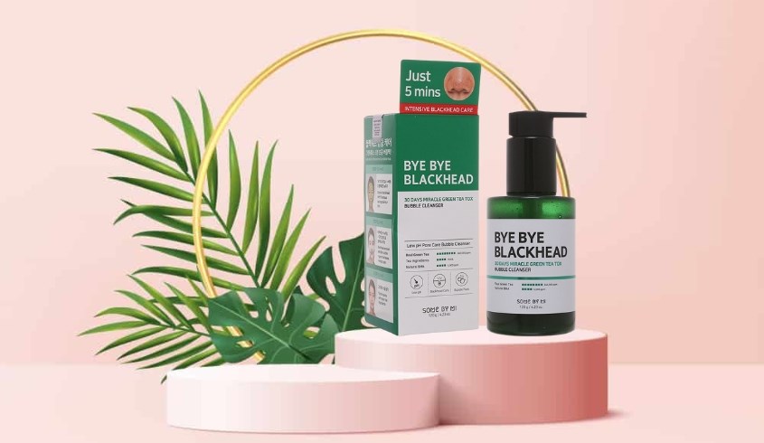 Sữa rửa mặt sủi bọt làm giảm và ngăn ngừa mụn đầu đen Some By Mi Bye Bye Blackhead 120g