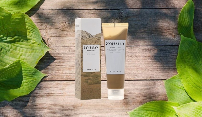 Sữa rửa mặt chiết xuất Rau Má Skin1004 Madagascar Centella Ampoule Foam 125 ml