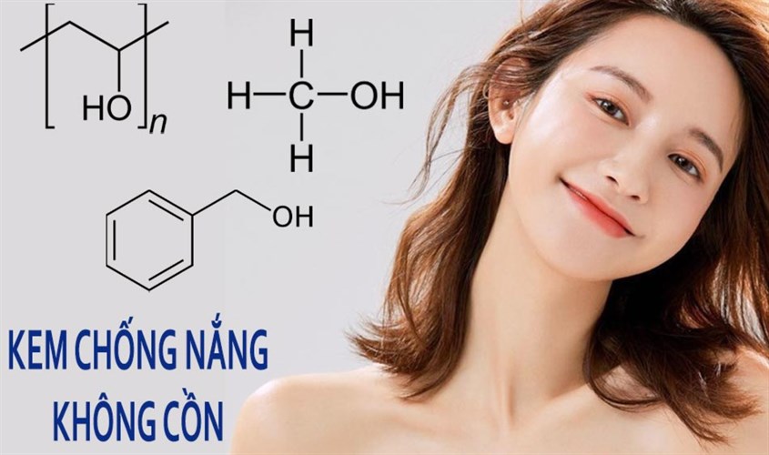 Không nên chọn kem chống nắng chứa cồn