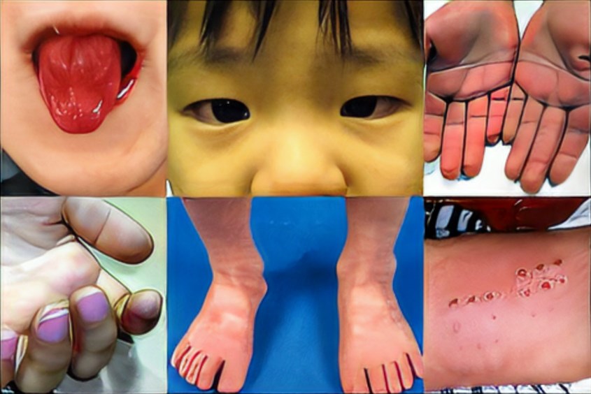 Triệu chứng của bệnh Kawasaki ở trẻ em