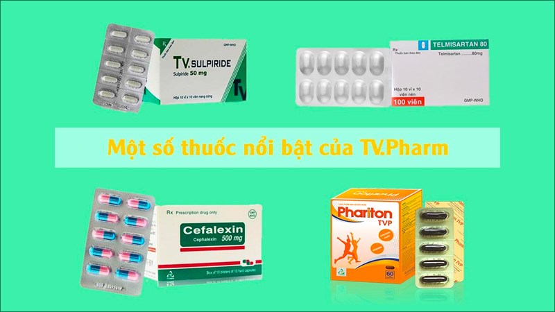 Một số sản phẩm nổi bật khác của thương hiệu TV. Pharm Một số sản phẩm nổi bật khác của thương hiệu TV. Pharm