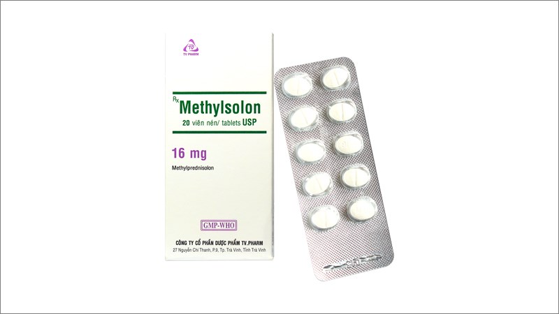 Methylsolon 16mg Methylsolon 16mg chỉ định để chống viêm hoặc ức chế miễn dịch