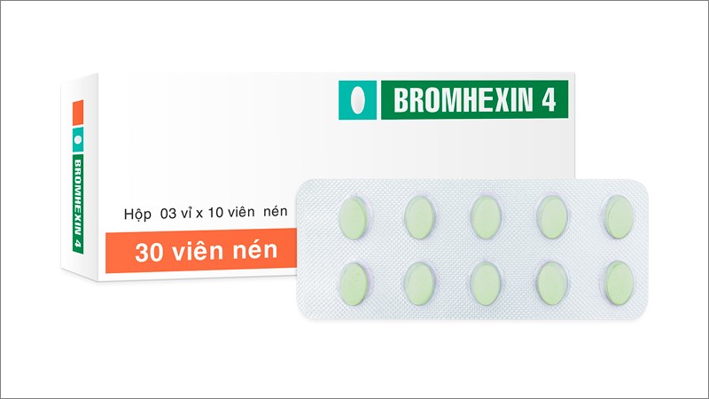 Bromhexin Bromhexin thường dùng như chất bổ trợ cho kháng sinh