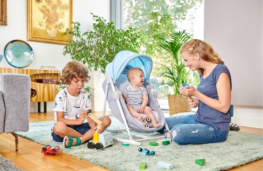 Ghế đa năng 5 in 1 Kinderkraft KK.UNIMO (từ 0 tháng)