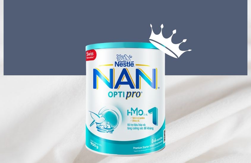 Sữa bột NAN Optipro số 1 900g (0 - 6 tháng)