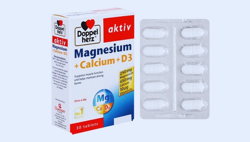 Doppelherz aktiv Magnesium + Calcium + D3 Doppelherz aktiv Magnesium + Calcium + D3