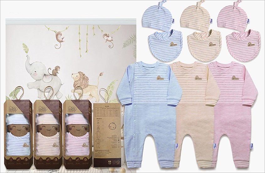 Set hộp quà 3 món BabyMommy - Màu ngẫu nhiên