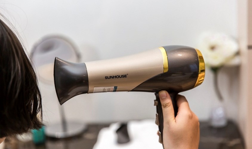 Máy sấy tóc của Sunhouse hoạt động khá ổn định và bền bỉ