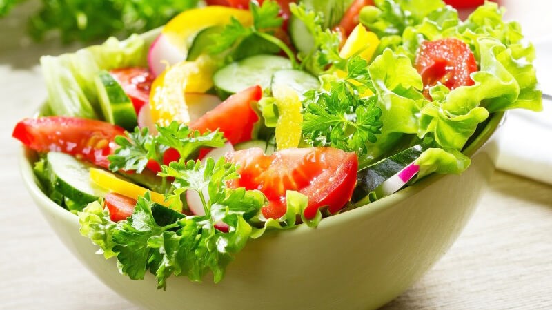Salad lạnh có thể có tác động xấu đến lá lách