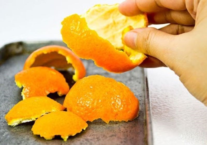 Vỏ quýt trị ho đờm cho bé rất tốt 