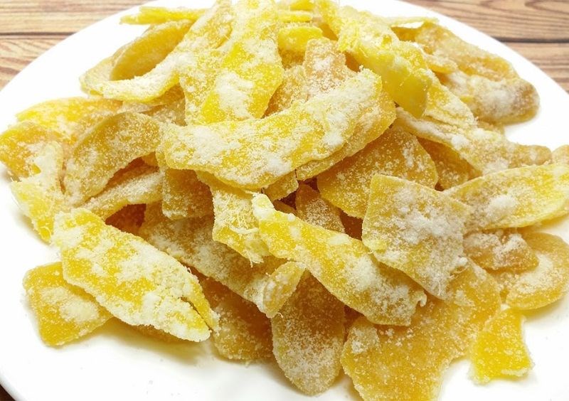 Công thức làm mứt gừng lát dẻo chỉ với 3 nguyên liệu
