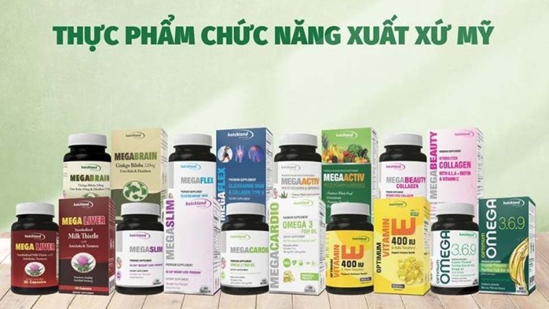 Hotchland Nutrition - Thương hiệu dược phẩm uy tín của Mỹ