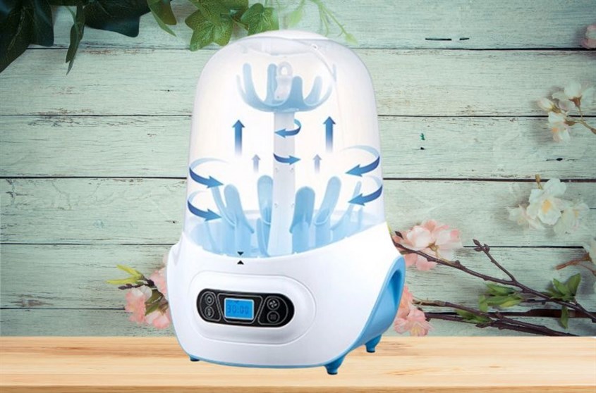 Cách tiệt trùng bình sữa hiệu quả với máy tiệt trùng và sấy khô bình sữa KUKU