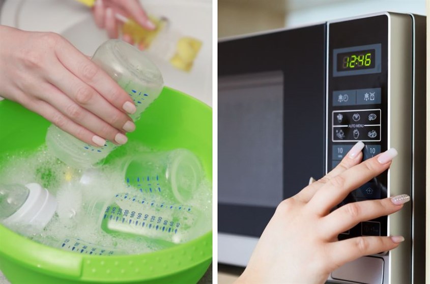 Gợi ý cách tiệt trùng bình sữa an toàn
