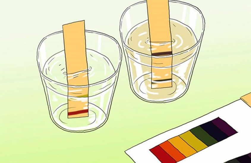 Kiểm tra độ pH của nước tại nhà