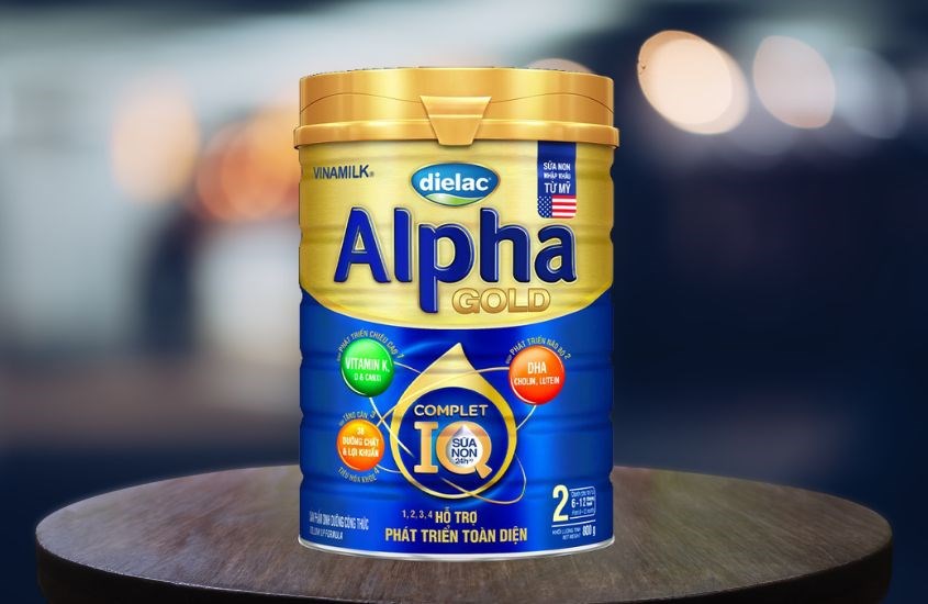 Có thể kết hợp bột yến mạch và sữa bột Dielac Alpha Gold IQ số 2 (6 - 12 tháng)