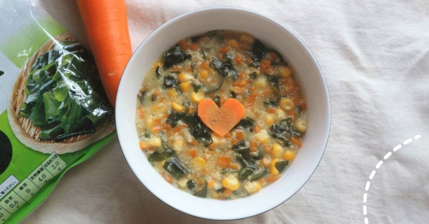 cháo yến mạch rong biển