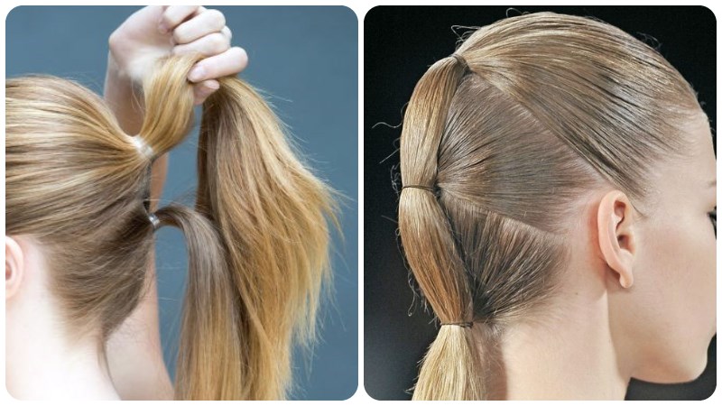 Sử dụng buộc tóc bằng vải giúp hạn chế gãy rụng tóc
