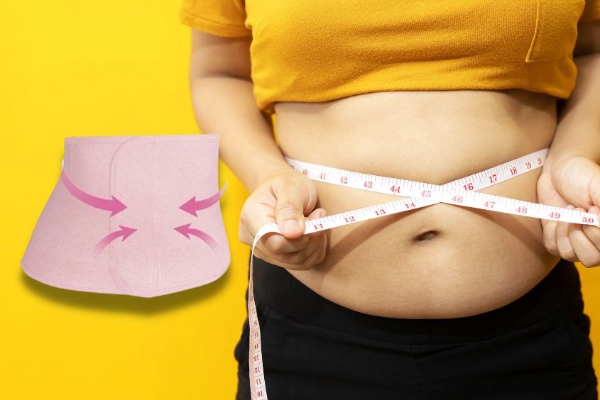 Sử dụng Đai nịt bụng KuKu là phương pháp cải thiện tách cơ bụng sau sinh khá hiệu quả
