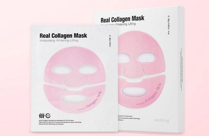 Mặt nạ Meditime Real Collagen Mask