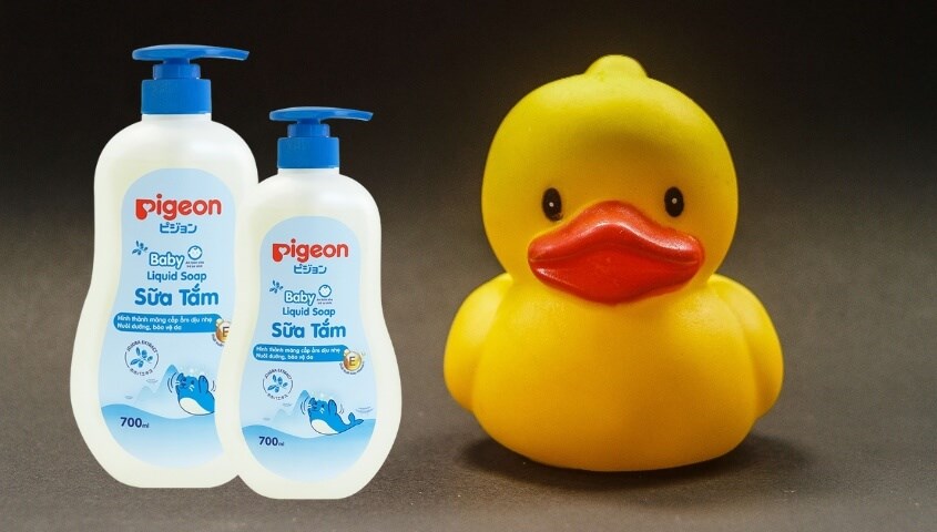 Sữa tắm cho bé Pigeon Liquid Soap chiết xuất Jojoba 700 ml