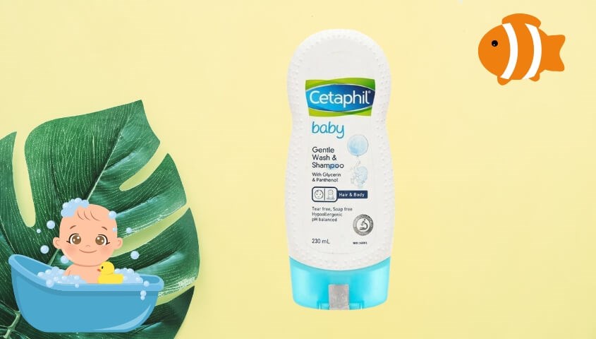 Sữa tắm gội cho bé Cetaphil hương dịu nhẹ 230 ml