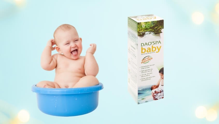 Nước tắm gội cho bé DK Pharma Dao