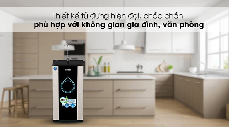 Máy lọc nước RO nước mặn, nước lợ Karofi KBW-100 10 lõi sở hữu thiết kế đứng chắc chắn