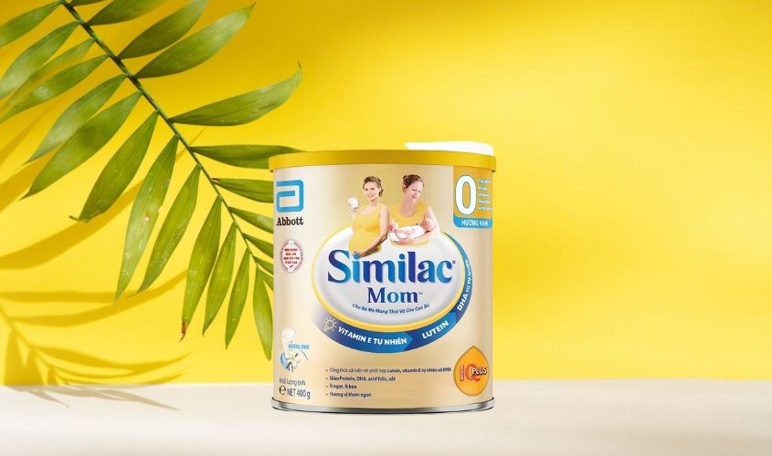 Sữa bầu Similac Mom hương vani 400g Sữa bầu Similac Mom hương vani 400g